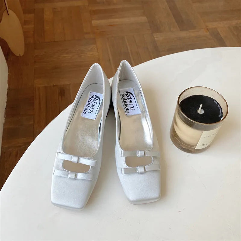 Charming Candy Color Mary Jane Pumps - Bellarte Enchanté Charming Candy Color Mary Jane Pumps