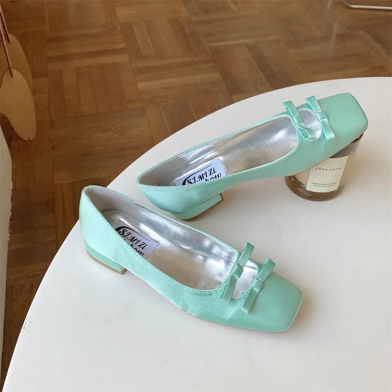 Charming Candy Color Mary Jane Pumps - Bellarte Enchanté Charming Candy Color Mary Jane Pumps
