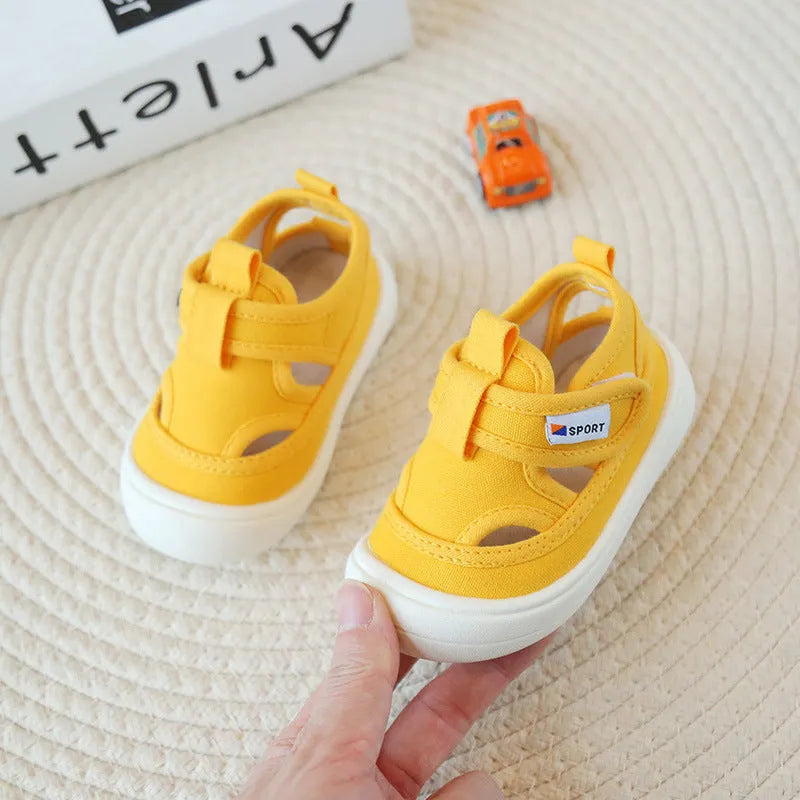 Children's Breathable Non-slip Canvas Shoes - Bellarte Enchanté Children's Breathable Non-slip Canvas Shoes