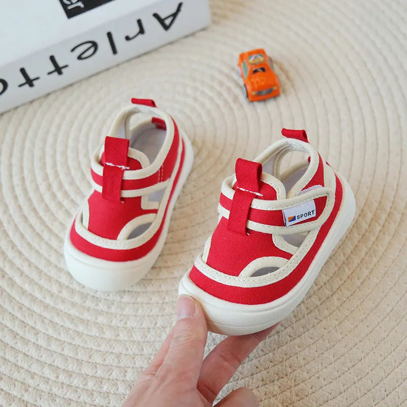 Children's Breathable Non-slip Canvas Shoes - Bellarte Enchanté Children's Breathable Non-slip Canvas Shoes