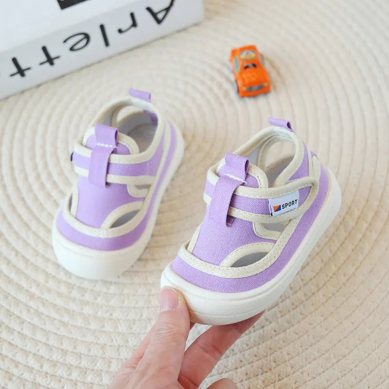 Children's Breathable Non-slip Canvas Shoes - Bellarte Enchanté Children's Breathable Non-slip Canvas Shoes