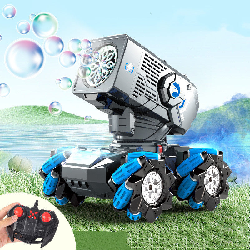 Children's Bubble Blowing Remote Control Car - Bellarte Enchanté Children's Bubble Blowing Remote Control Car