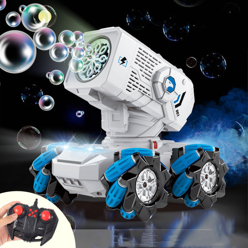 Children's Bubble Blowing Remote Control Car - Bellarte Enchanté Children's Bubble Blowing Remote Control Car