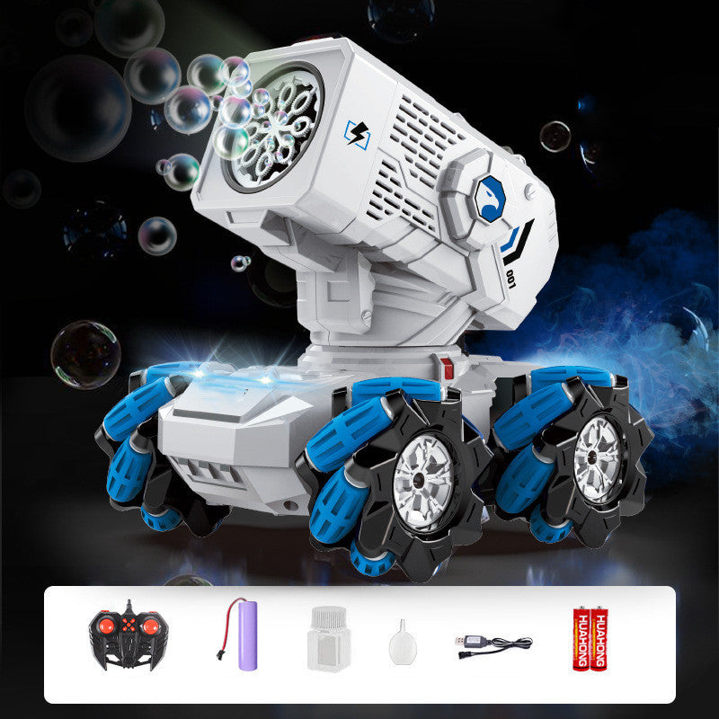 Children's Bubble Blowing Remote Control Car - Bellarte Enchanté Children's Bubble Blowing Remote Control Car