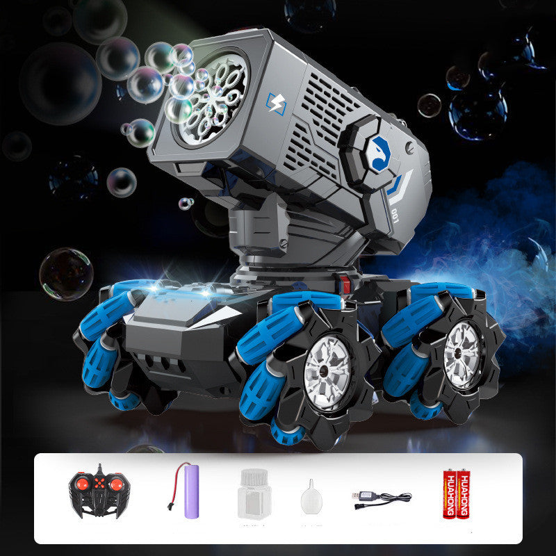 Children's Bubble Blowing Remote Control Car - Bellarte Enchanté Children's Bubble Blowing Remote Control Car
