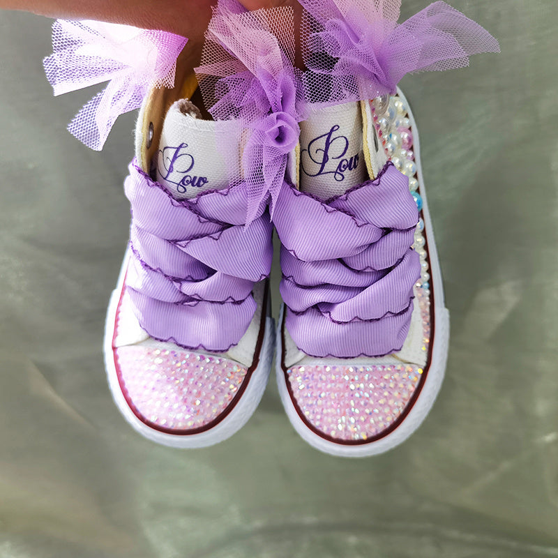 Children's Canvas Shoes High-top Custom Picture Leisure Sports - Bellarte Enchanté Children's Canvas Shoes High-top Custom Picture Leisure Sports