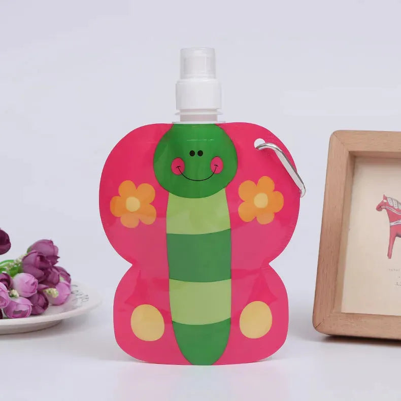 Children's cartoon folding water bag - Bellarte Enchanté Children's cartoon folding water bag