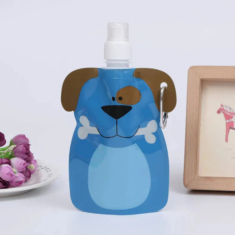 Children's cartoon folding water bag - Bellarte Enchanté Children's cartoon folding water bag