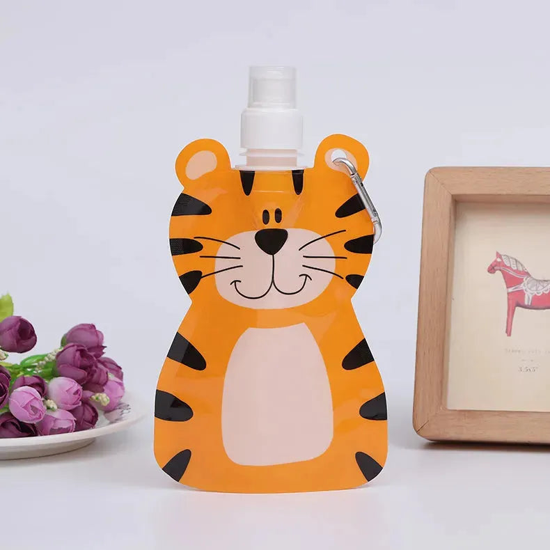 Children's cartoon folding water bag - Bellarte Enchanté Children's cartoon folding water bag