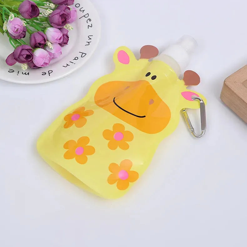 Children's cartoon folding water bag - Bellarte Enchanté Children's cartoon folding water bag