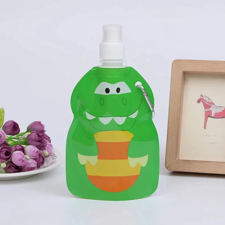 Children's cartoon folding water bag - Bellarte Enchanté Children's cartoon folding water bag