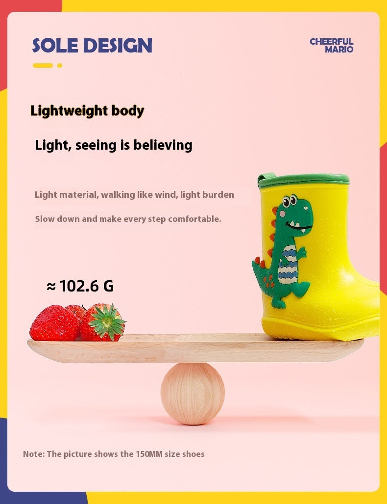 Children's Cartoon Picture Eva Four Seasons Rain Boots - Bellarte Enchanté Children's Cartoon Picture Eva Four Seasons Rain Boots