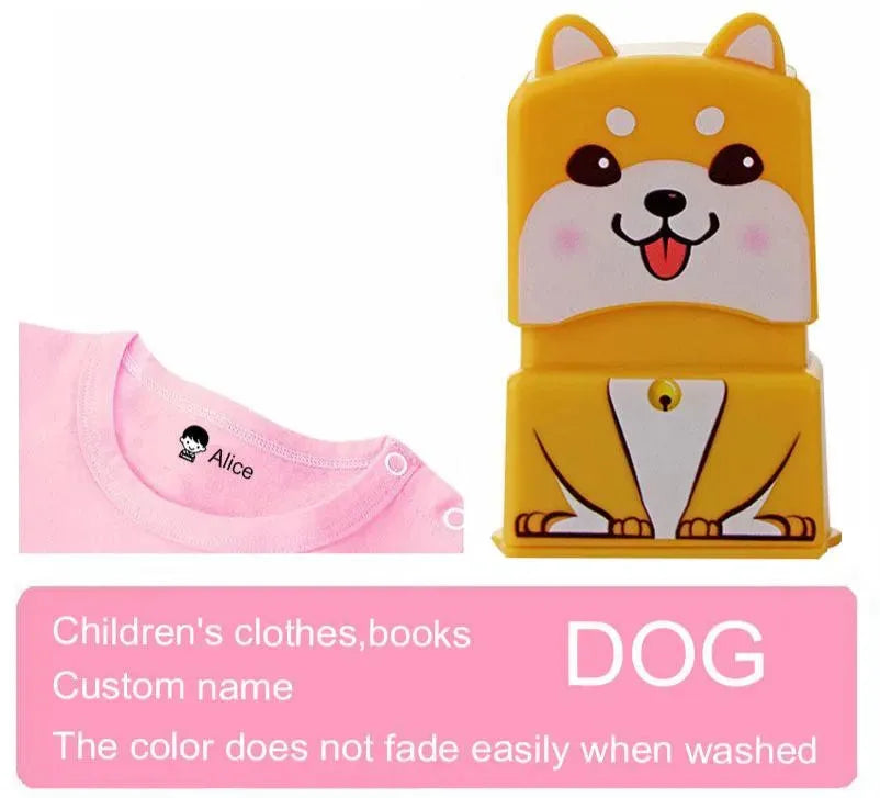 Children's Clothes Stamp Baby Stamp Mini Stamp - Bellarte Enchanté Children's Clothes Stamp Baby Stamp Mini Stamp