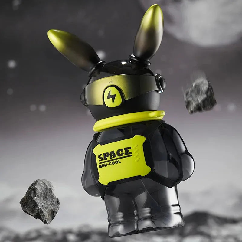 Children's Creative Lightning Rabbit Shape Large Capacity Water Bottle - Bellarte Enchanté Children's Creative Lightning Rabbit Shape Large Capacity Water Bottle