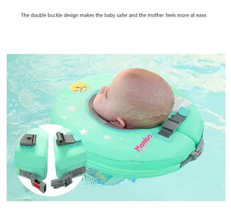 Children's Free Inflatable Lying Ring Anti-turning Swimming Ring - Bellarte Enchanté Children's Free Inflatable Lying Ring Anti-turning Swimming Ring