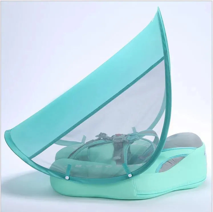 Children's Free Inflatable Lying Ring Anti-turning Swimming Ring - Bellarte Enchanté Children's Free Inflatable Lying Ring Anti-turning Swimming Ring