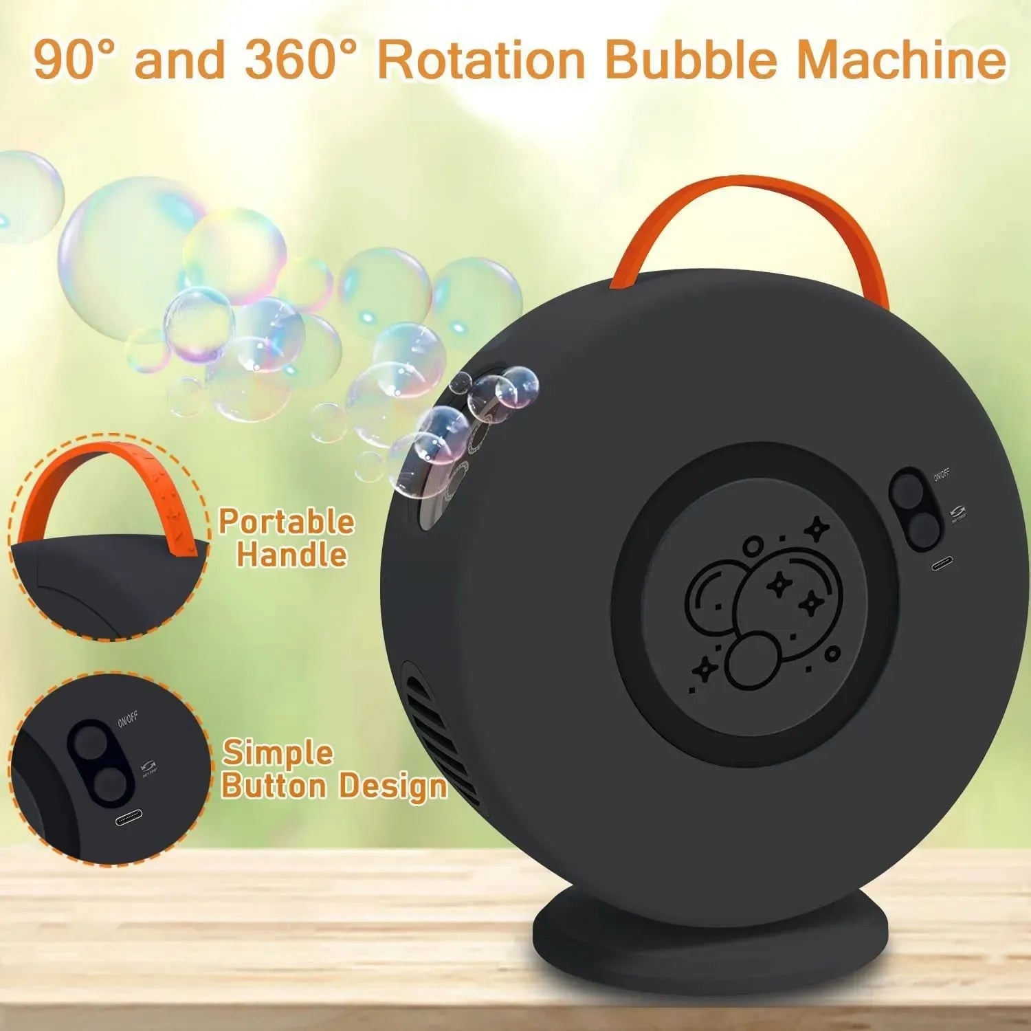 Children's New Electric Bubble Gun - Bellarte Enchanté Children's New Electric Bubble Gun