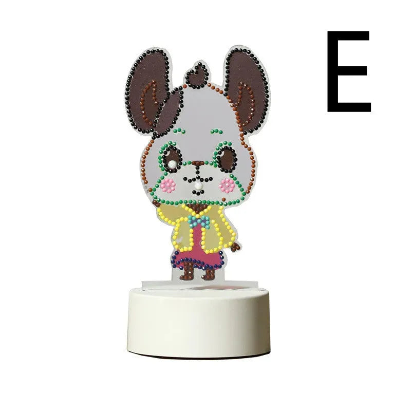 Children's Room Cartoon Lighting Bedside Night Light Diamond Painting - Bellarte Enchanté Children's Room Cartoon Lighting Bedside Night Light Diamond Painting