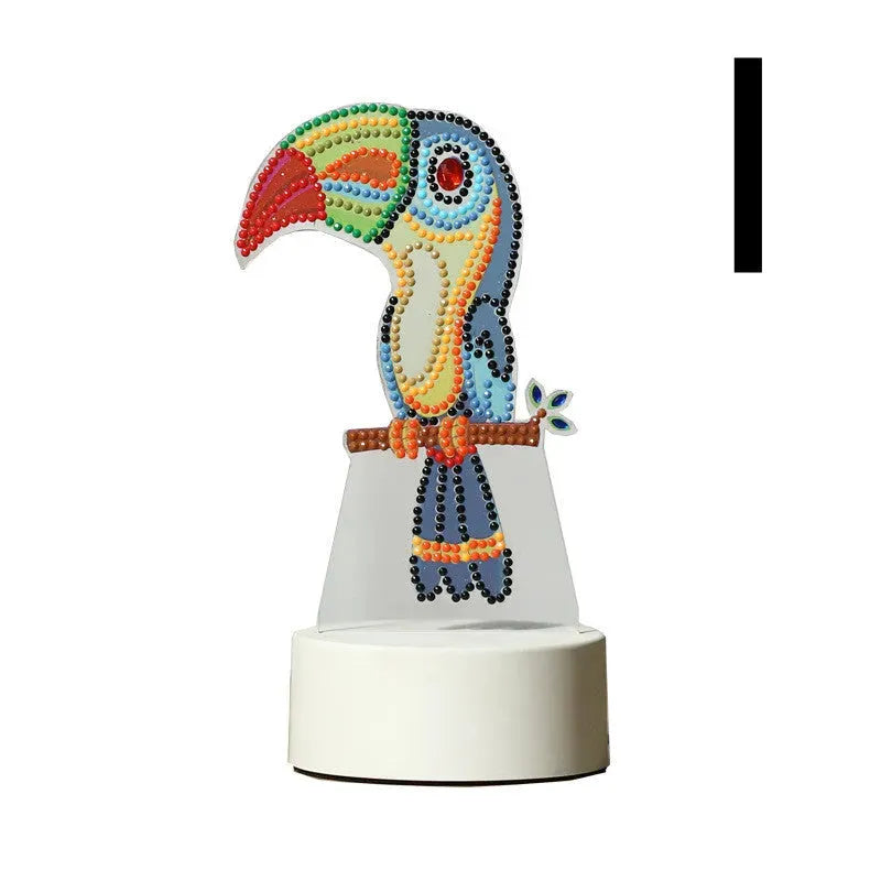 Children's Room Cartoon Lighting Bedside Night Light Diamond Painting - Bellarte Enchanté Children's Room Cartoon Lighting Bedside Night Light Diamond Painting