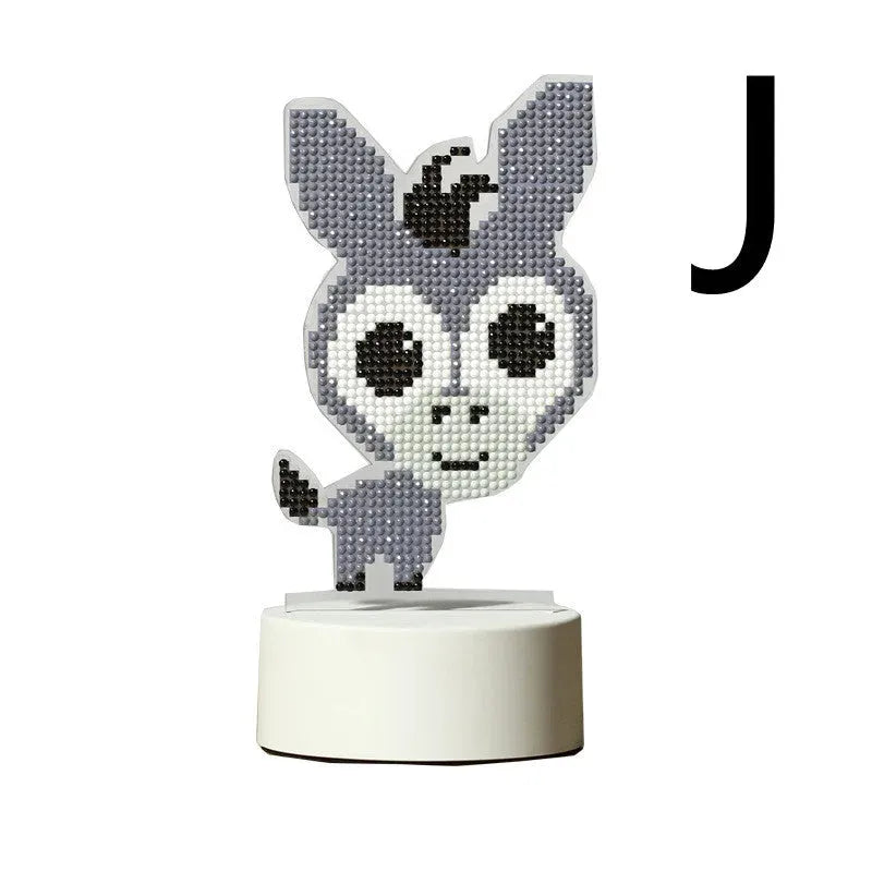 Children's Room Cartoon Lighting Bedside Night Light Diamond Painting - Bellarte Enchanté Children's Room Cartoon Lighting Bedside Night Light Diamond Painting