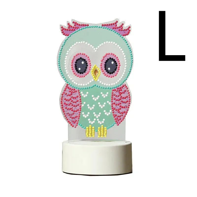 Children's Room Cartoon Lighting Bedside Night Light Diamond Painting - Bellarte Enchanté Children's Room Cartoon Lighting Bedside Night Light Diamond Painting