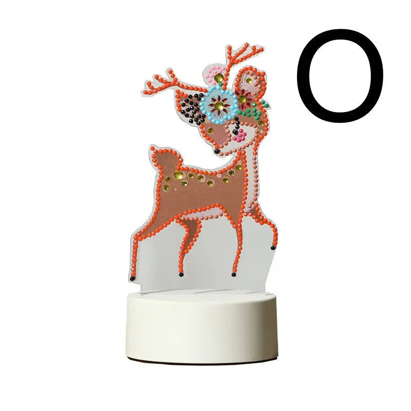 Children's Room Cartoon Lighting Bedside Night Light Diamond Painting - Bellarte Enchanté Children's Room Cartoon Lighting Bedside Night Light Diamond Painting