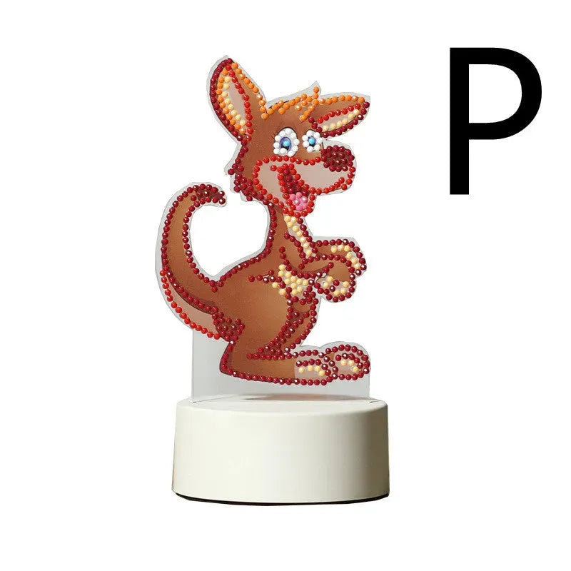 Children's Room Cartoon Lighting Bedside Night Light Diamond Painting - Bellarte Enchanté Children's Room Cartoon Lighting Bedside Night Light Diamond Painting