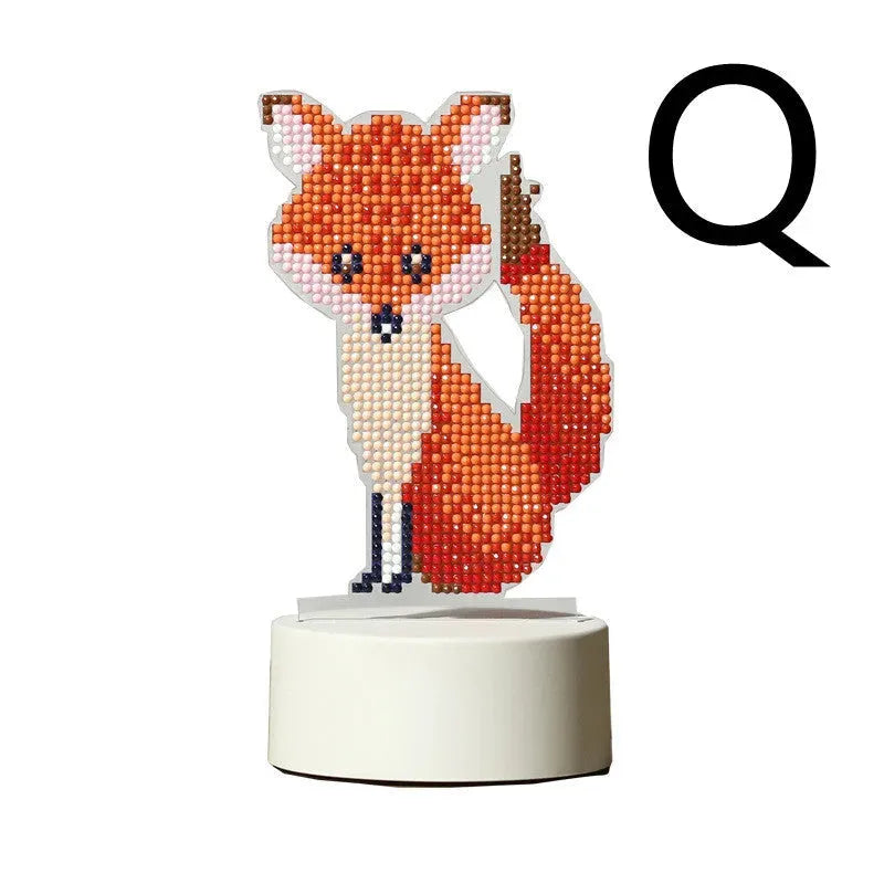 Children's Room Cartoon Lighting Bedside Night Light Diamond Painting - Bellarte Enchanté Children's Room Cartoon Lighting Bedside Night Light Diamond Painting