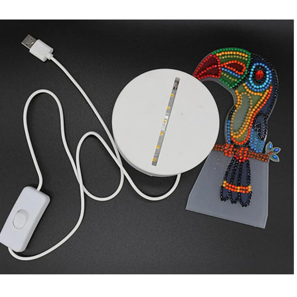 Children's Room Cartoon Lighting Bedside Night Light Diamond Painting - Bellarte Enchanté Children's Room Cartoon Lighting Bedside Night Light Diamond Painting