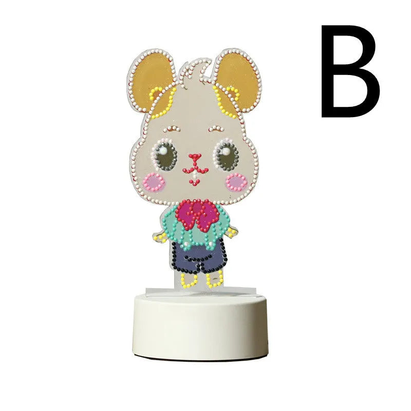 Children's Room Cartoon Lighting Bedside Night Light Diamond Painting - Bellarte Enchanté Children's Room Cartoon Lighting Bedside Night Light Diamond Painting