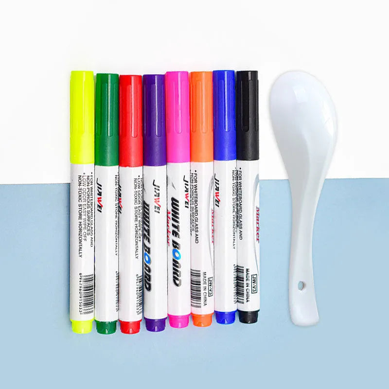 Children's Whiteboard Erasable Water-based Marker - Bellarte Enchanté Children's Whiteboard Erasable Water-based Marker