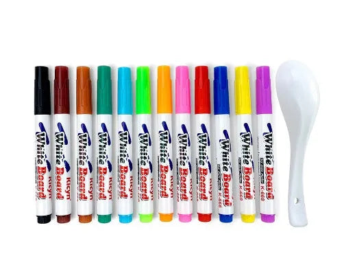 Children's Whiteboard Erasable Water-based Marker - Bellarte Enchanté Children's Whiteboard Erasable Water-based Marker