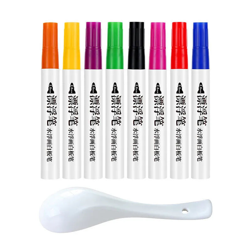 Children's Whiteboard Erasable Water-based Marker - Bellarte Enchanté Children's Whiteboard Erasable Water-based Marker