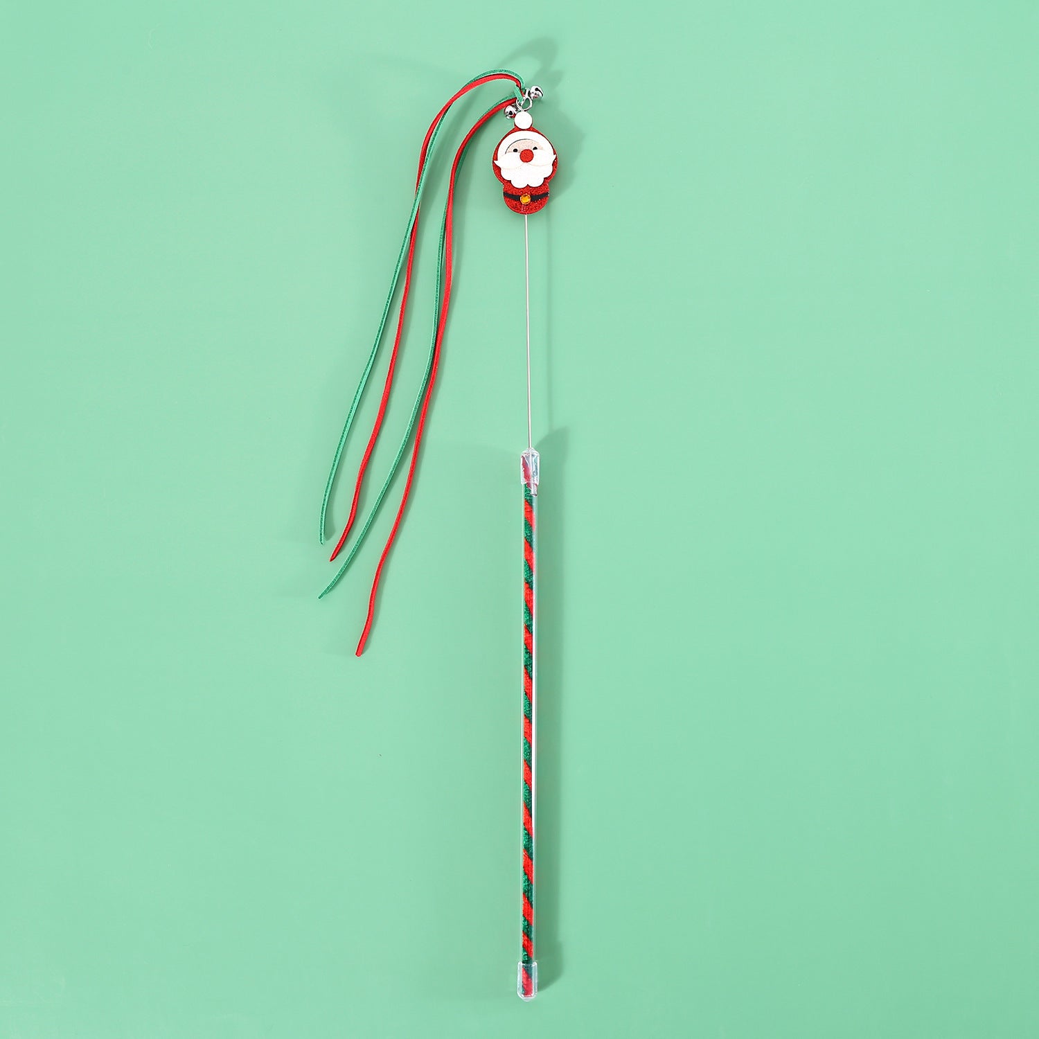 Christmas Cat Teaser Tassel Sound Bell Interaction - Bellarte Enchanté Christmas Cat Teaser Tassel Sound Bell Interaction