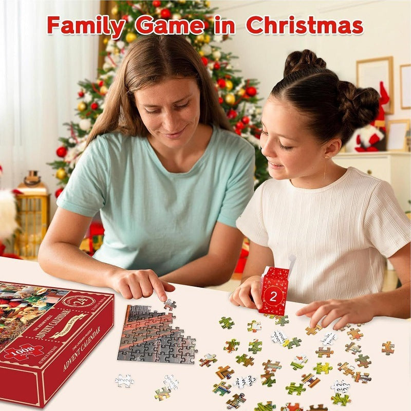 Christmas Countdown Puzzle Blind Box - Bellarte Enchanté Christmas Countdown Puzzle Blind Box