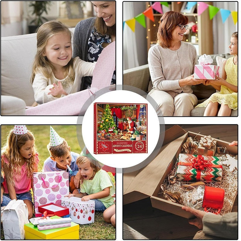 Christmas Countdown Puzzle Blind Box - Bellarte Enchanté Christmas Countdown Puzzle Blind Box