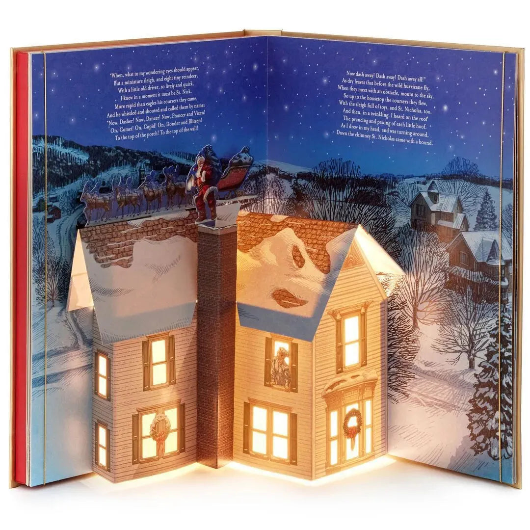 Christmas Day Eve Pop-up Book - Bellarte Enchanté Christmas Day Eve Pop-up Book