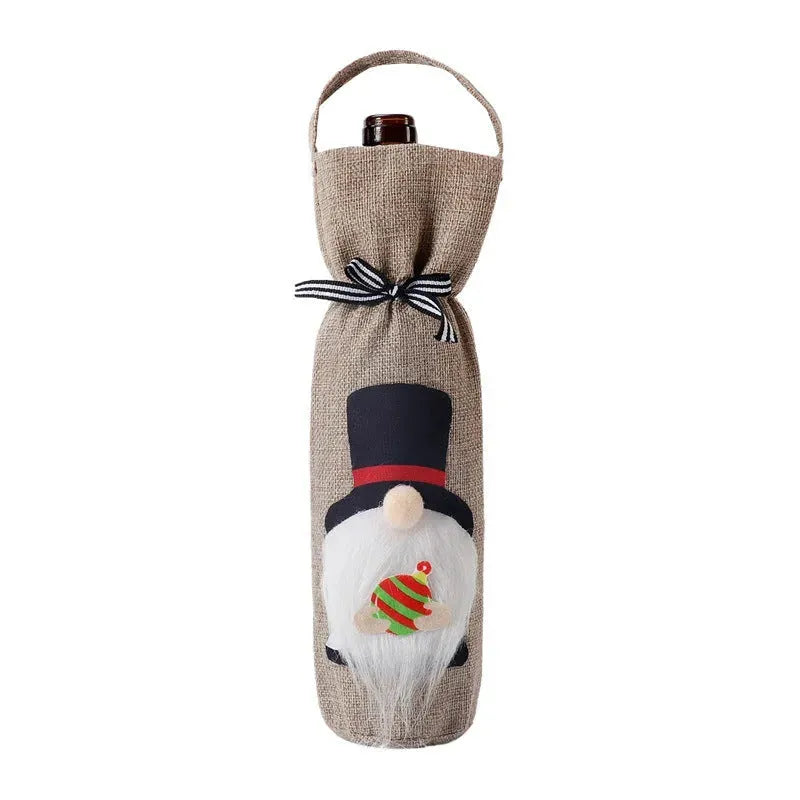 Christmas Decoration Supplies Bottle Cover - Bellarte Enchanté Christmas Decoration Supplies Bottle Cover