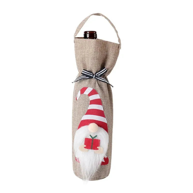 Christmas Decoration Supplies Bottle Cover - Bellarte Enchanté Christmas Decoration Supplies Bottle Cover