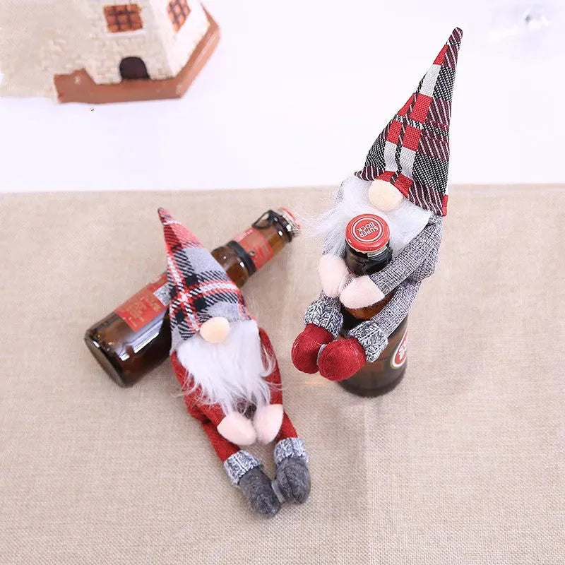 Christmas Decoration Supplies Santa Claus Bottle Cap - Bellarte Enchanté Christmas Decoration Supplies Santa Claus Bottle Cap