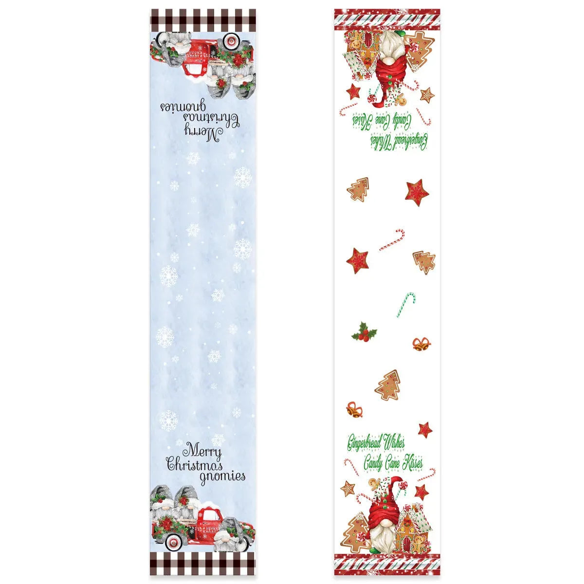 Christmas Decorations 178cm Forest Man Linen Table Runner - Bellarte Enchanté Christmas Decorations 178cm Forest Man Linen Table Runner