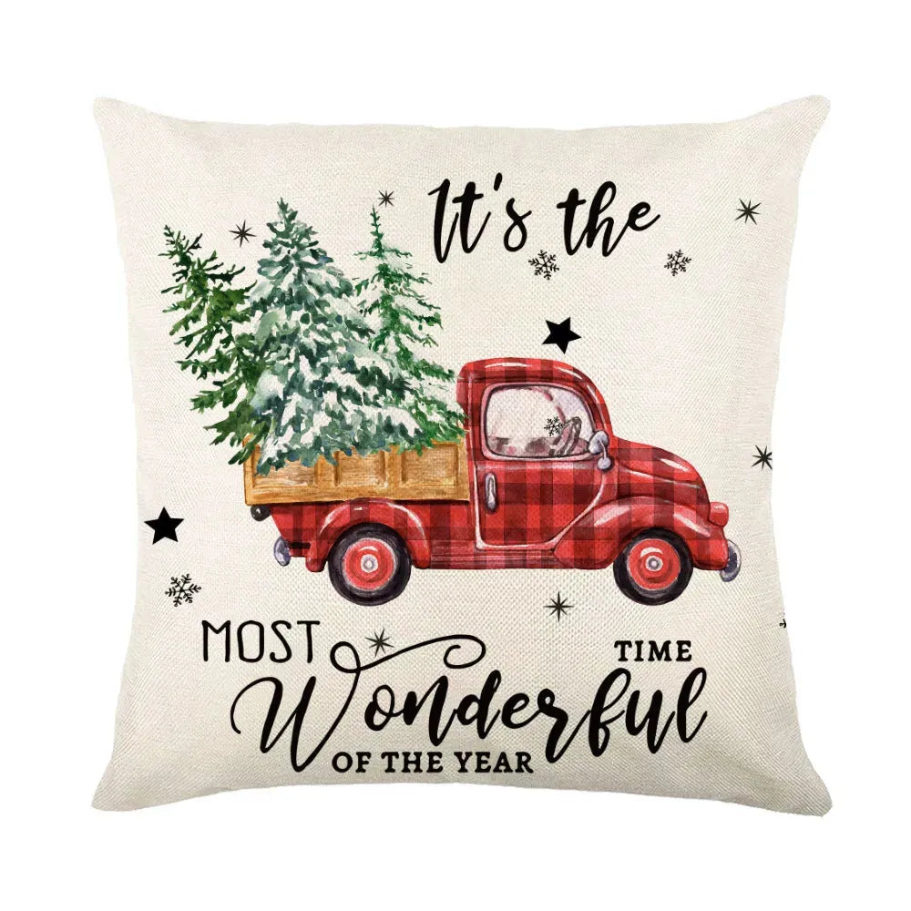 Christmas Decorations Pillow Covers Sofa - Bellarte Enchanté Christmas Decorations Pillow Covers Sofa