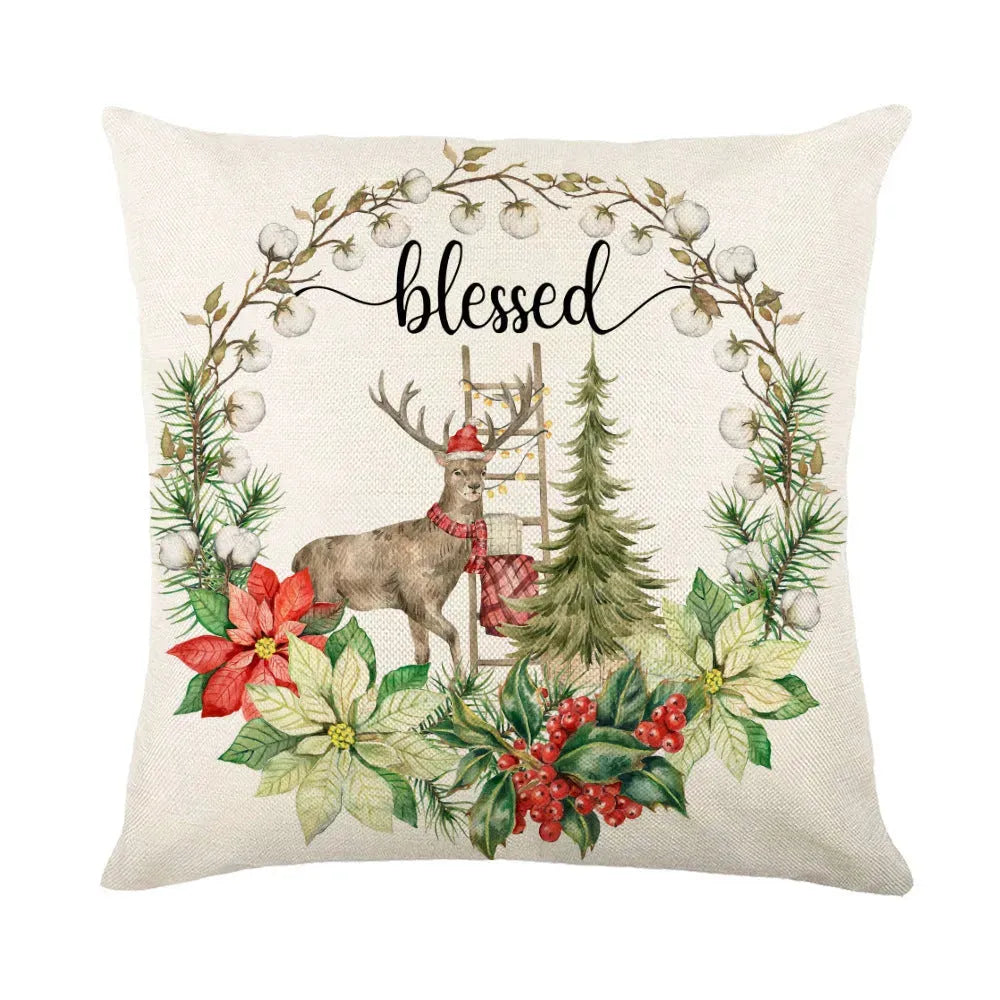 Christmas Decorations Pillow Covers Sofa - Bellarte Enchanté Christmas Decorations Pillow Covers Sofa