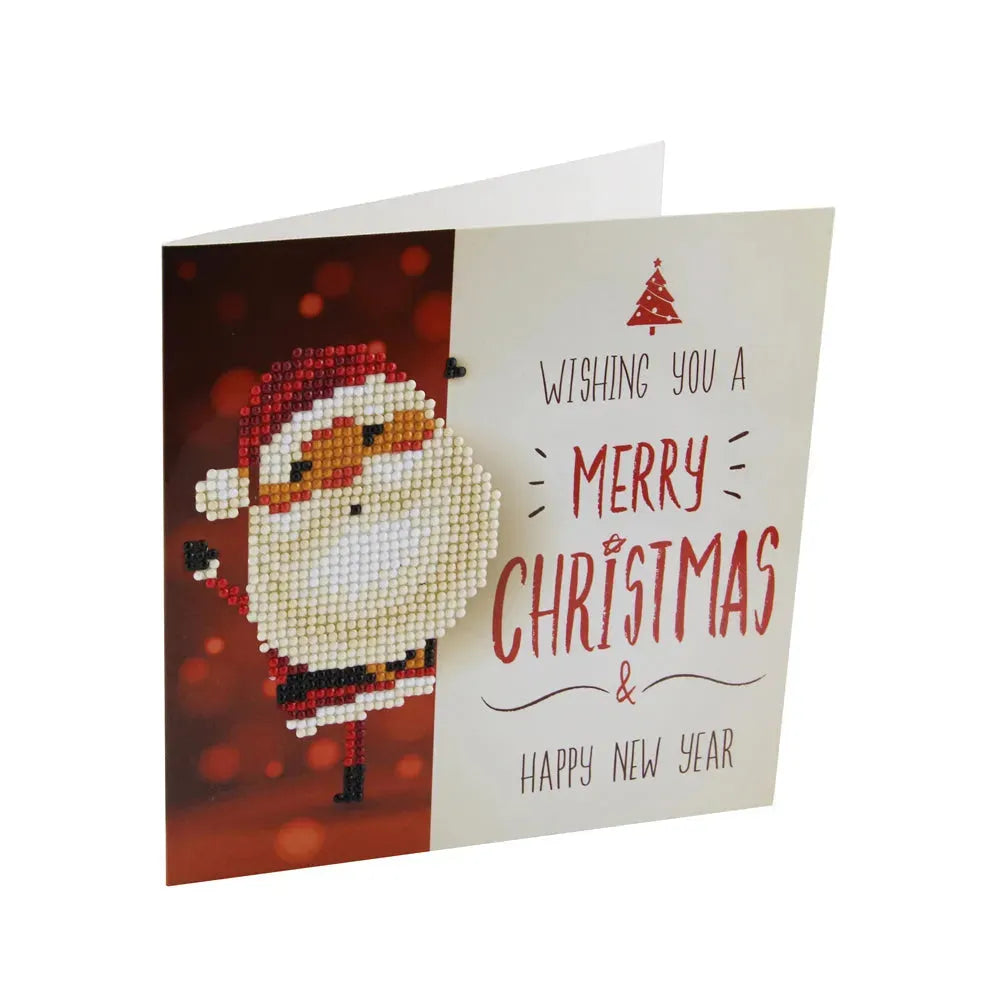 Christmas DIY Diamond Painting Greeting Cards 5D Cartoon - Bellarte Enchanté Christmas DIY Diamond Painting Greeting Cards 5D Cartoon