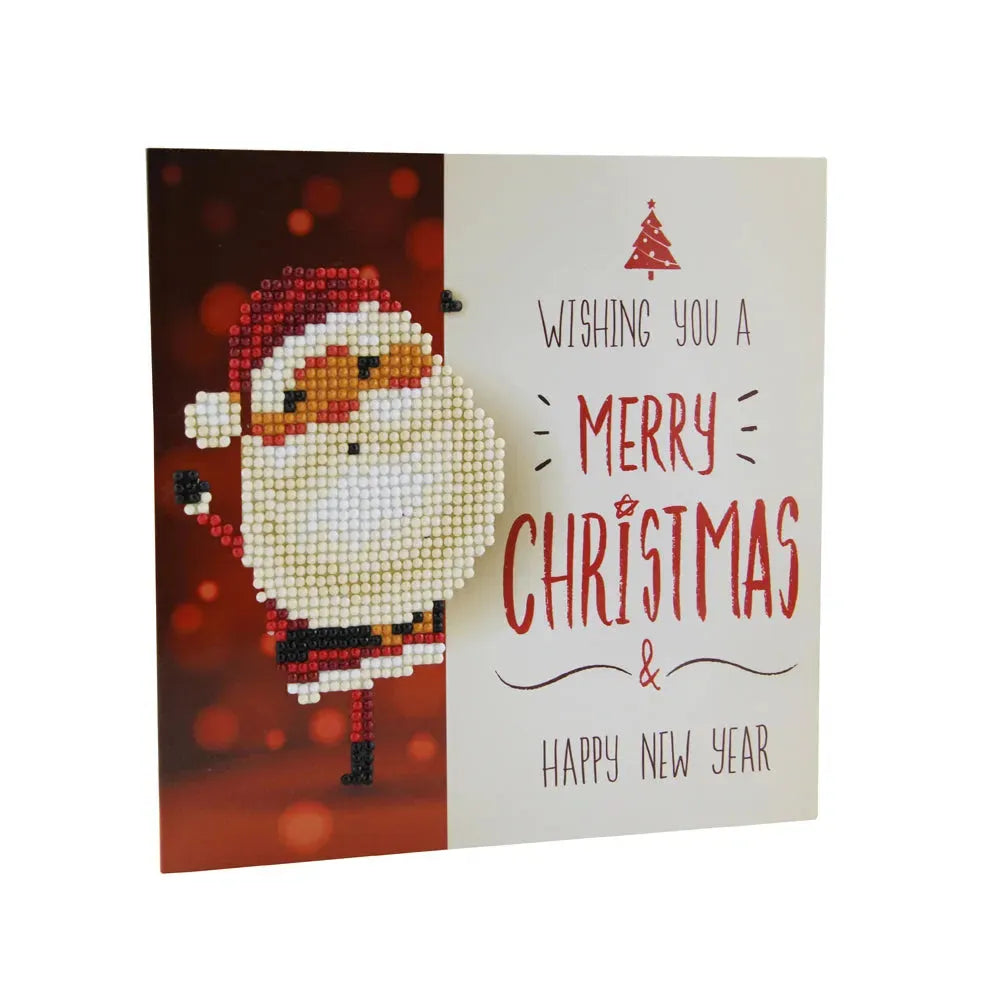 Christmas DIY Diamond Painting Greeting Cards 5D Cartoon - Bellarte Enchanté Christmas DIY Diamond Painting Greeting Cards 5D Cartoon