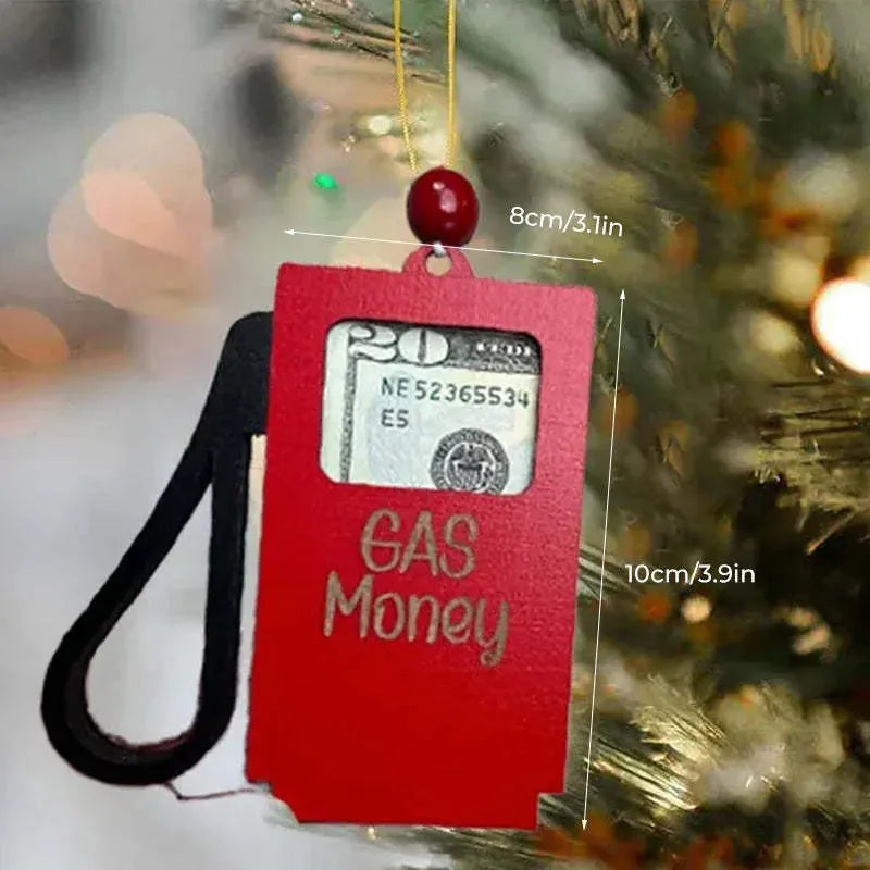 Christmas Gasoline Wallet Pendant Home Ornament And Decoration - Bellarte Enchanté Christmas Gasoline Wallet Pendant Home Ornament And Decoration