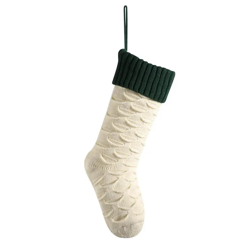 Christmas Gift Bag Decorative Socks Knitted Hanging Decoration - Bellarte Enchanté Christmas Gift Bag Decorative Socks Knitted Hanging Decoration