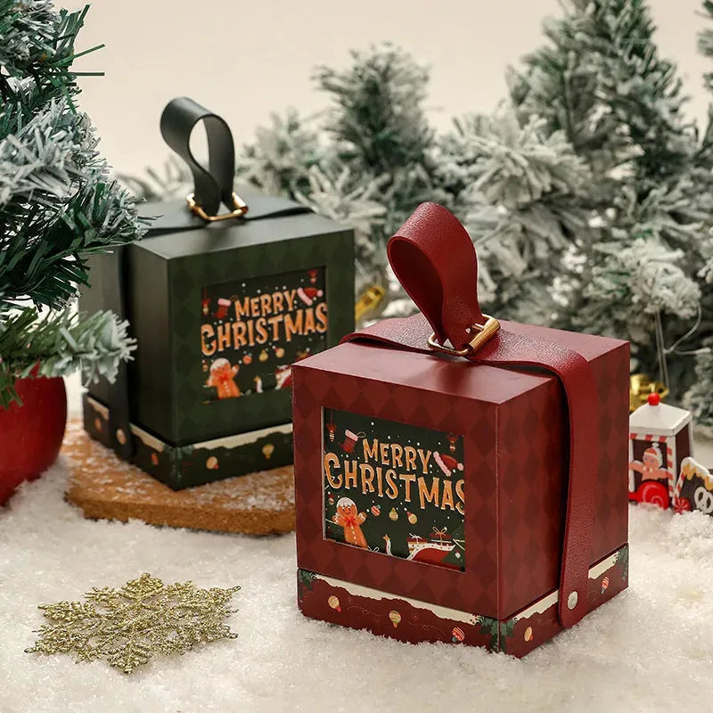 Christmas Gift Box Portable Decorative Packing Box - Bellarte Enchanté Christmas Gift Box Portable Decorative Packing Box