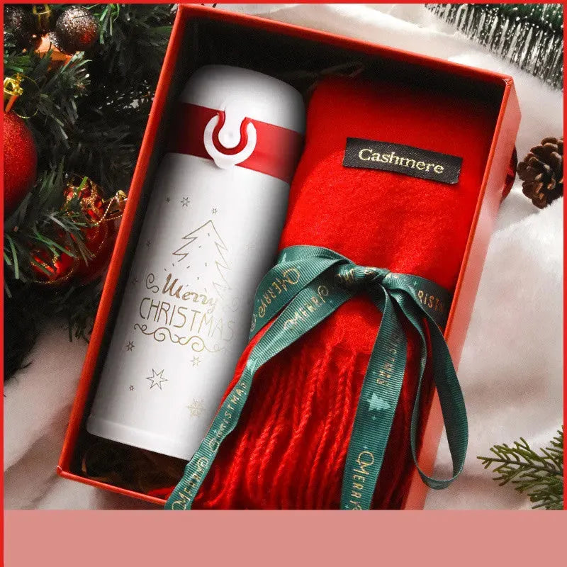 Christmas Gift Female Thermos Cup Gift Box Set - Bellarte Enchanté Christmas Gift Female Thermos Cup Gift Box Set
