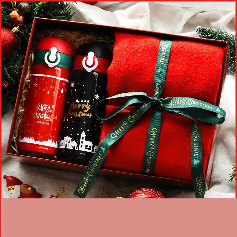 Christmas Gift Female Thermos Cup Gift Box Set - Bellarte Enchanté Christmas Gift Female Thermos Cup Gift Box Set